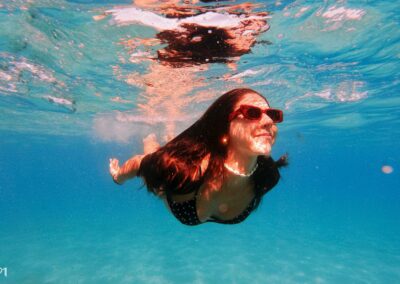 GoPro Greece Woman Glass