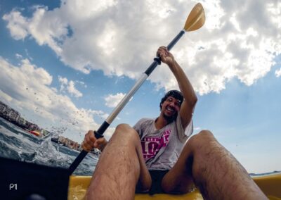 GoPro Swimming Kanoe